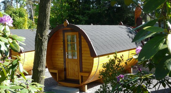Camping barrels, © Campingplatz &quot;Auf dem Simpel&quot;