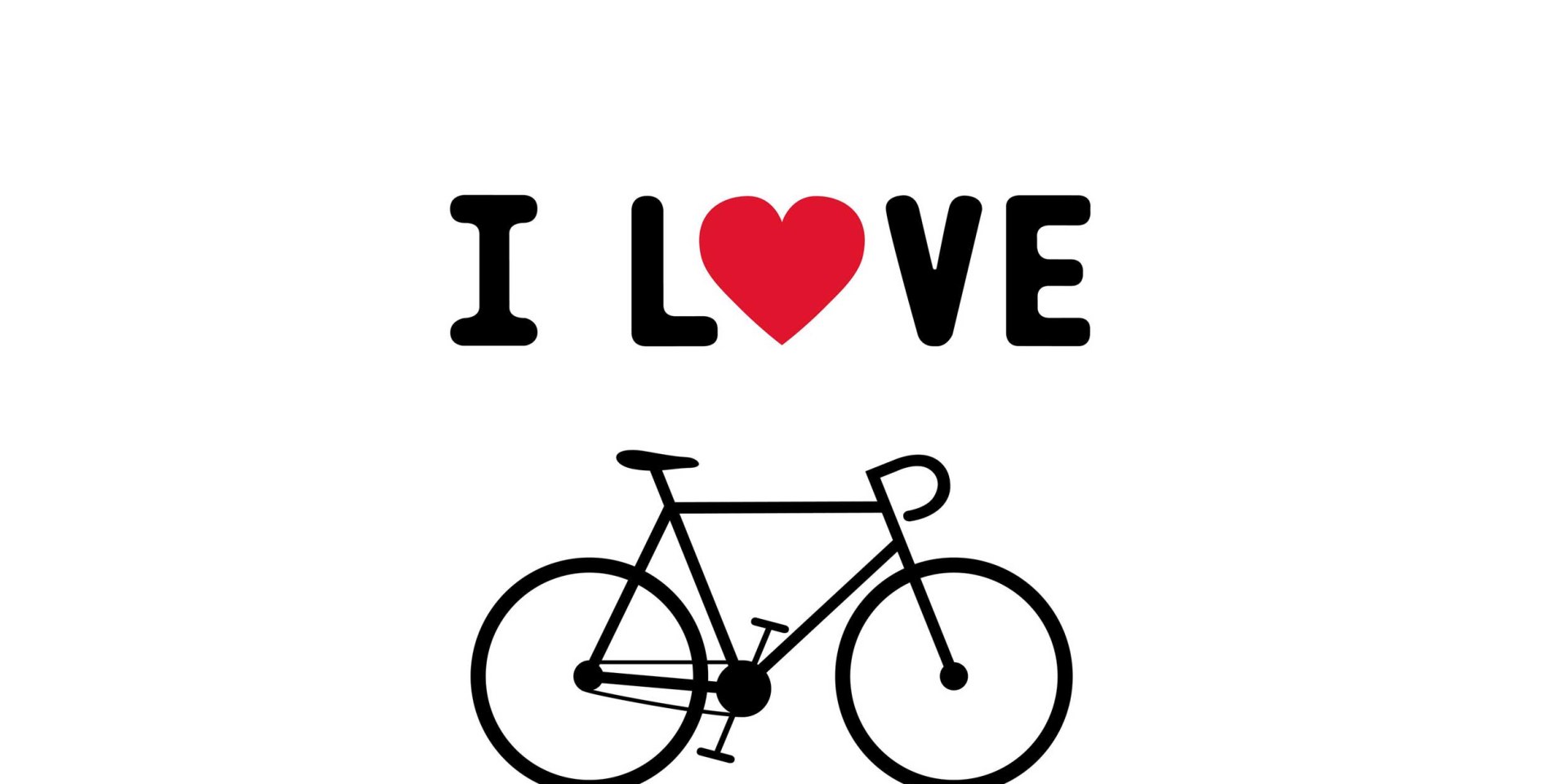 Drawing of a bicycle with a heart over it, © Fotolia / gubgib