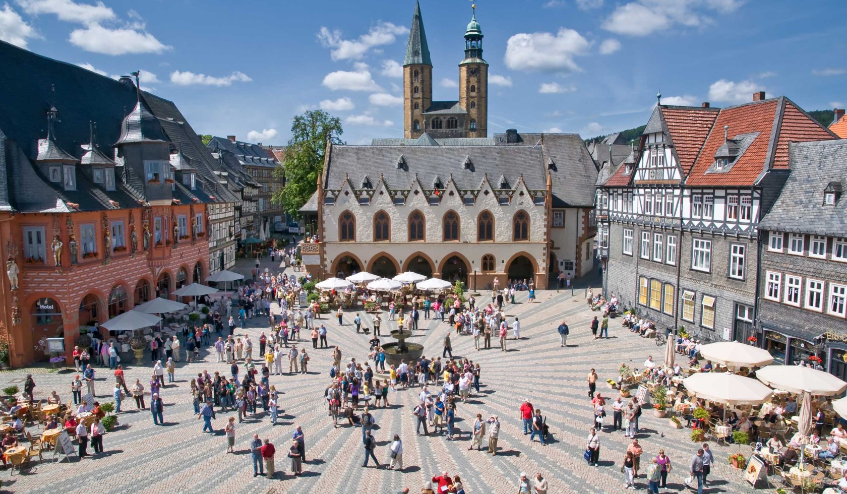 Goslar marketplace, © GOSLAR marketing gmbh / Stefan Schiefer