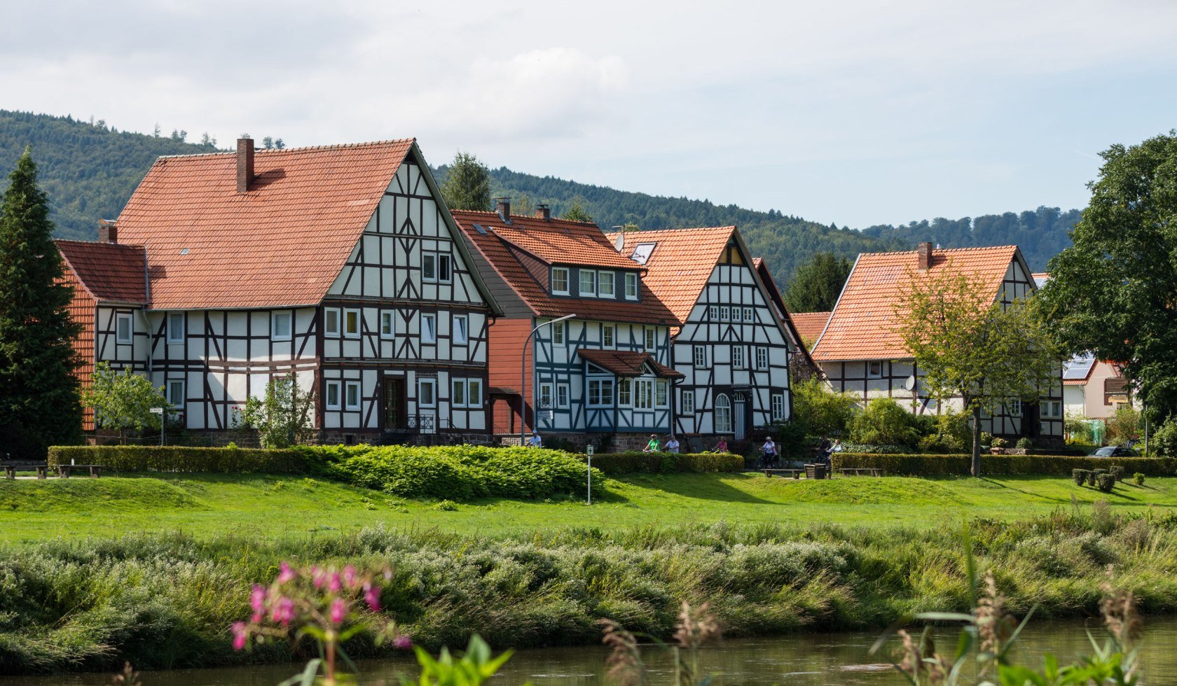 Half-timbered in the Natur Park Münden, © Naturpark Münden / Peter Heitmann
