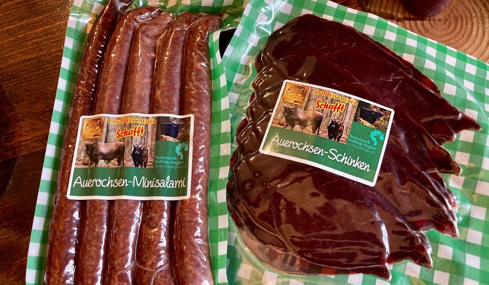 Aurochs products from Bodenfelde, © TourismusMarketing Niedersachsen GmbH/myhappyplaces