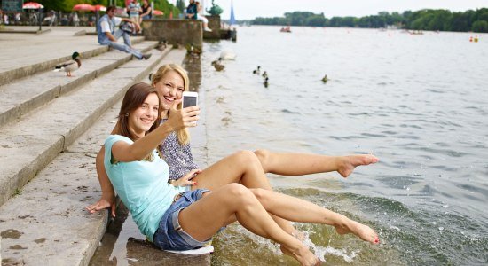 Maschsee Lake Hannover, © Hannover Marketing & Tourismus GmbH / Christian Wyrwa
