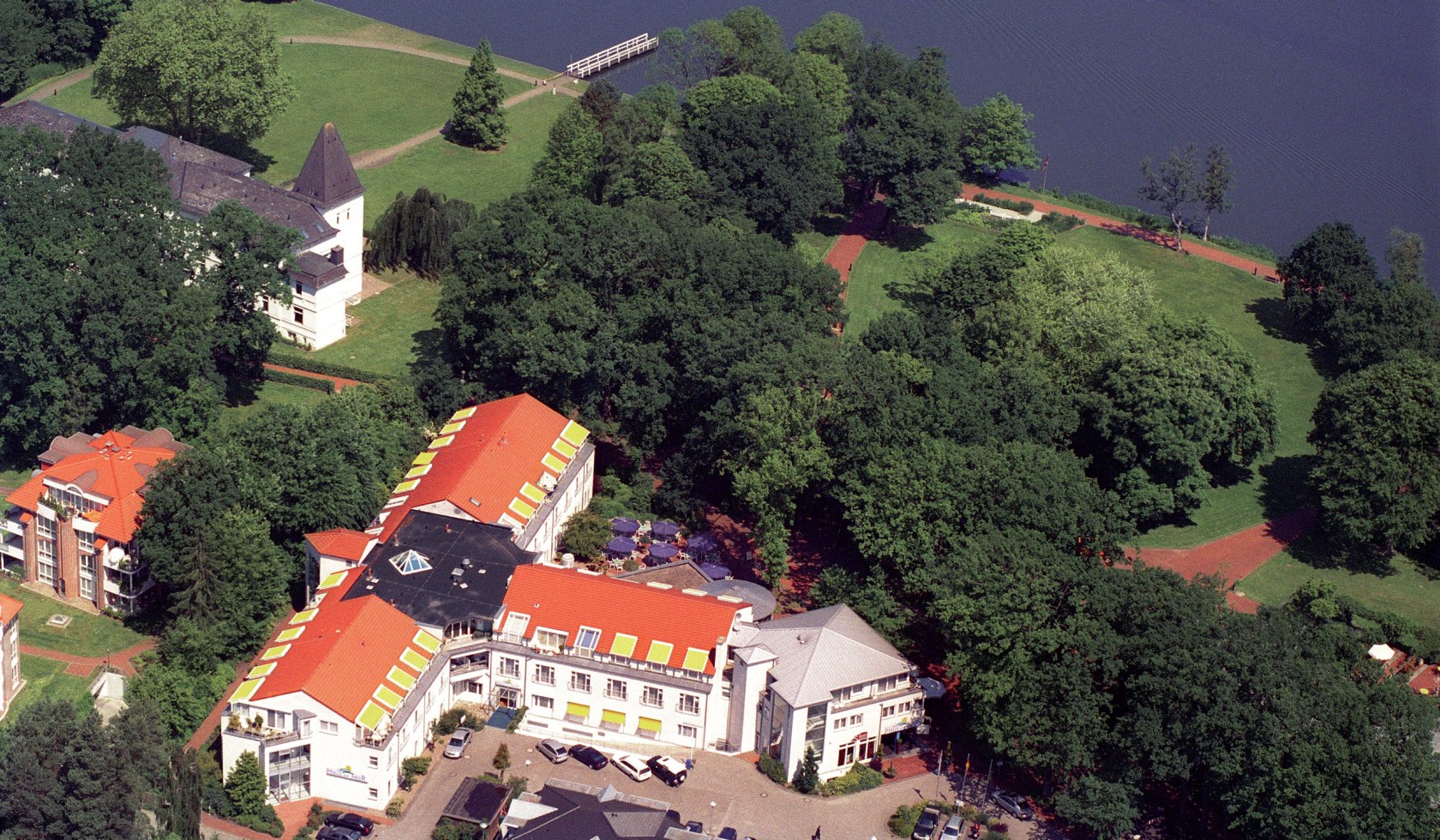 Haus aus der Vogelperspektive, © Haus am Meer Hotelbetriebsgesellschaft mbH