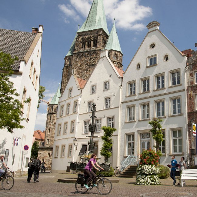 Warendorf Marktplatz, © Tourismusverband Osnabrücker Land e.V.