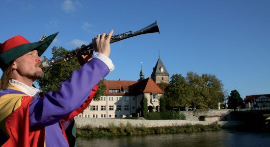 The Pied Piper of Hamelin at the Weser, © Hameln Marketing und Tourismus GmbH