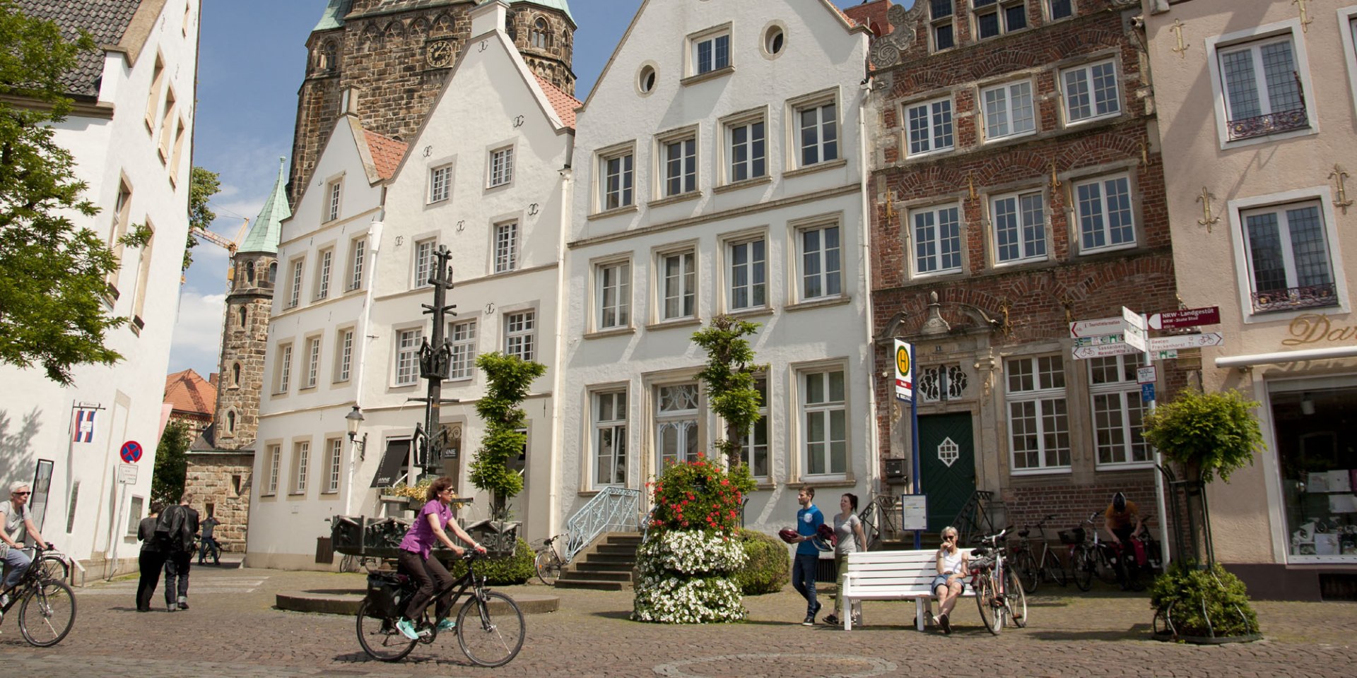 Warendorf Marktplatz, © Tourismusverband Osnabrücker Land e.V.