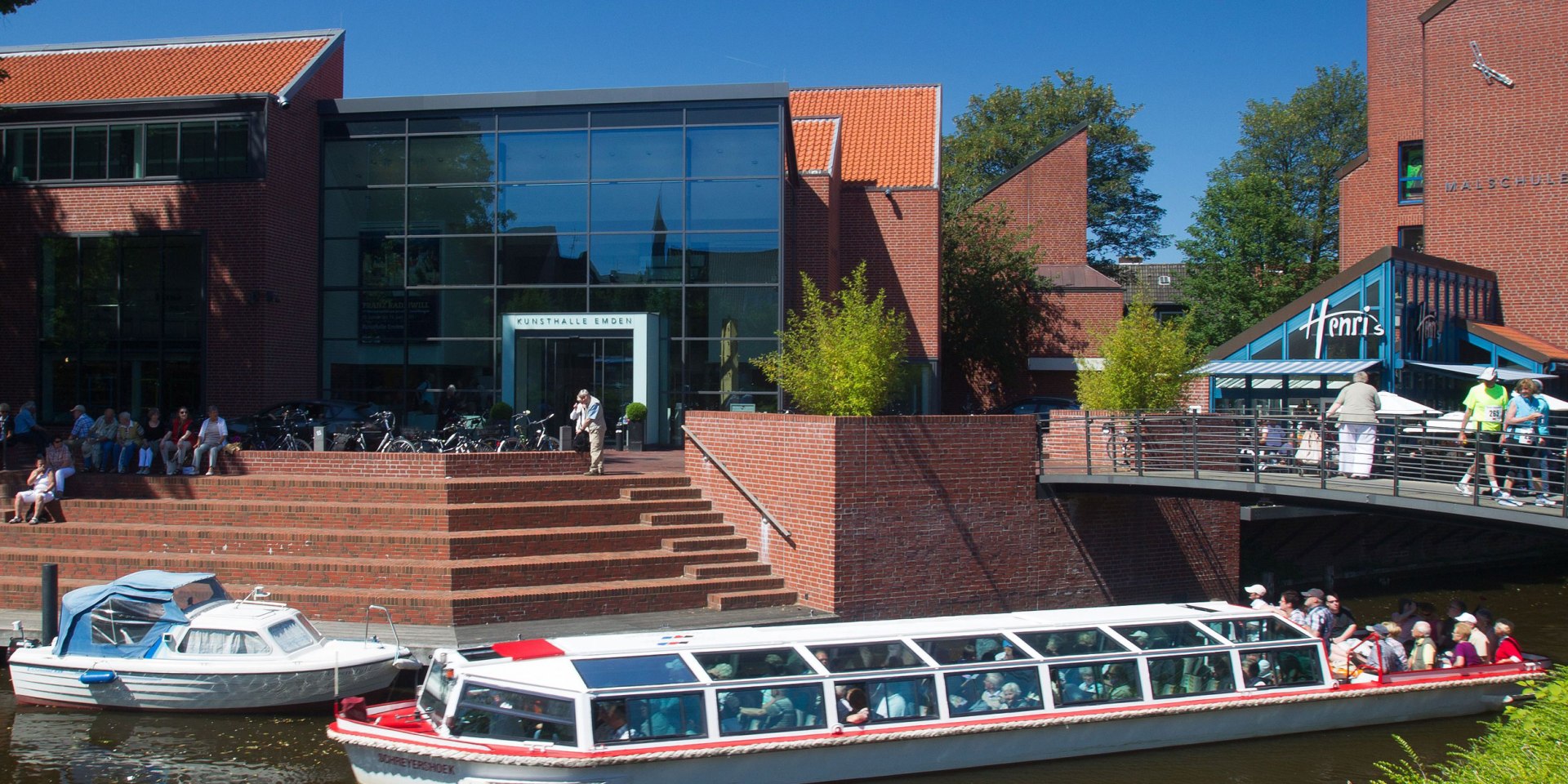 Art Gallery Emden with Pier, © Kunsthalle Emden/ Karlheinz Krämer