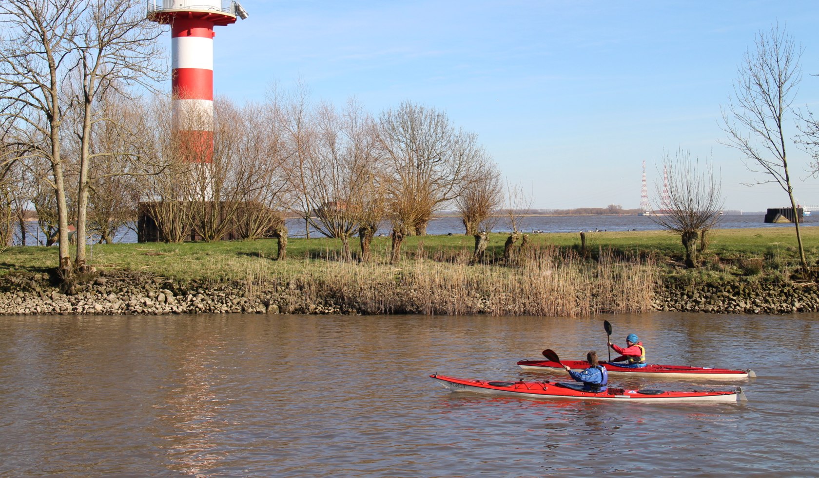 Kanus bei Buxtehude, © Tourismusverband LK Stade/Elbe e. V. / Susanne Seemann