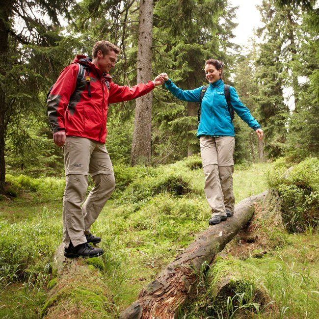 hiking couple in harz , © Harzer Tourismusverband / Marcus Gloger