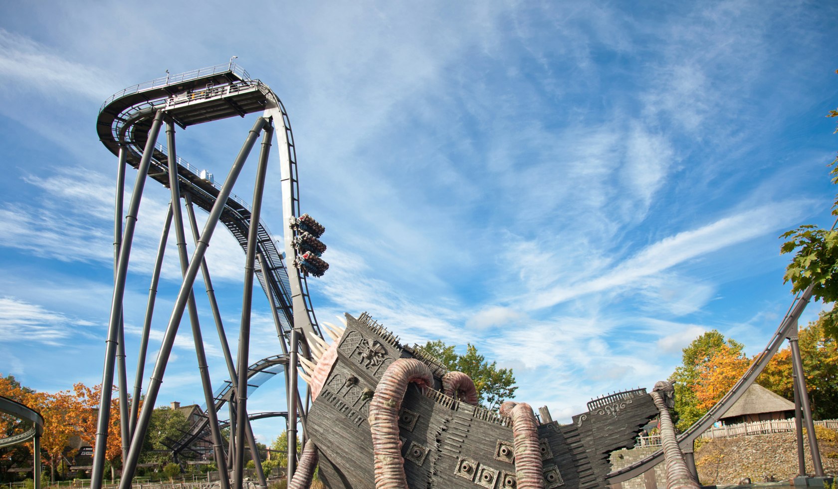 KRAKE Roller Coaster at Heide Park, © Heide Park Resort