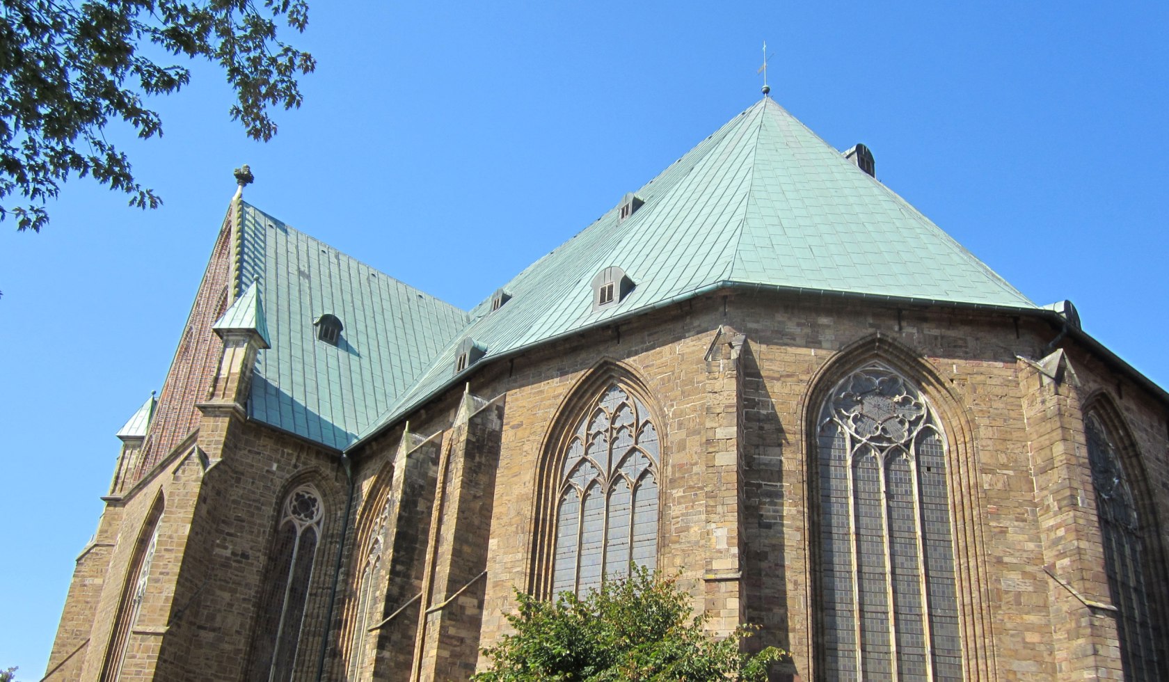 South side of the Verden Cathedral, © Stadt Verden / Mirco Guy