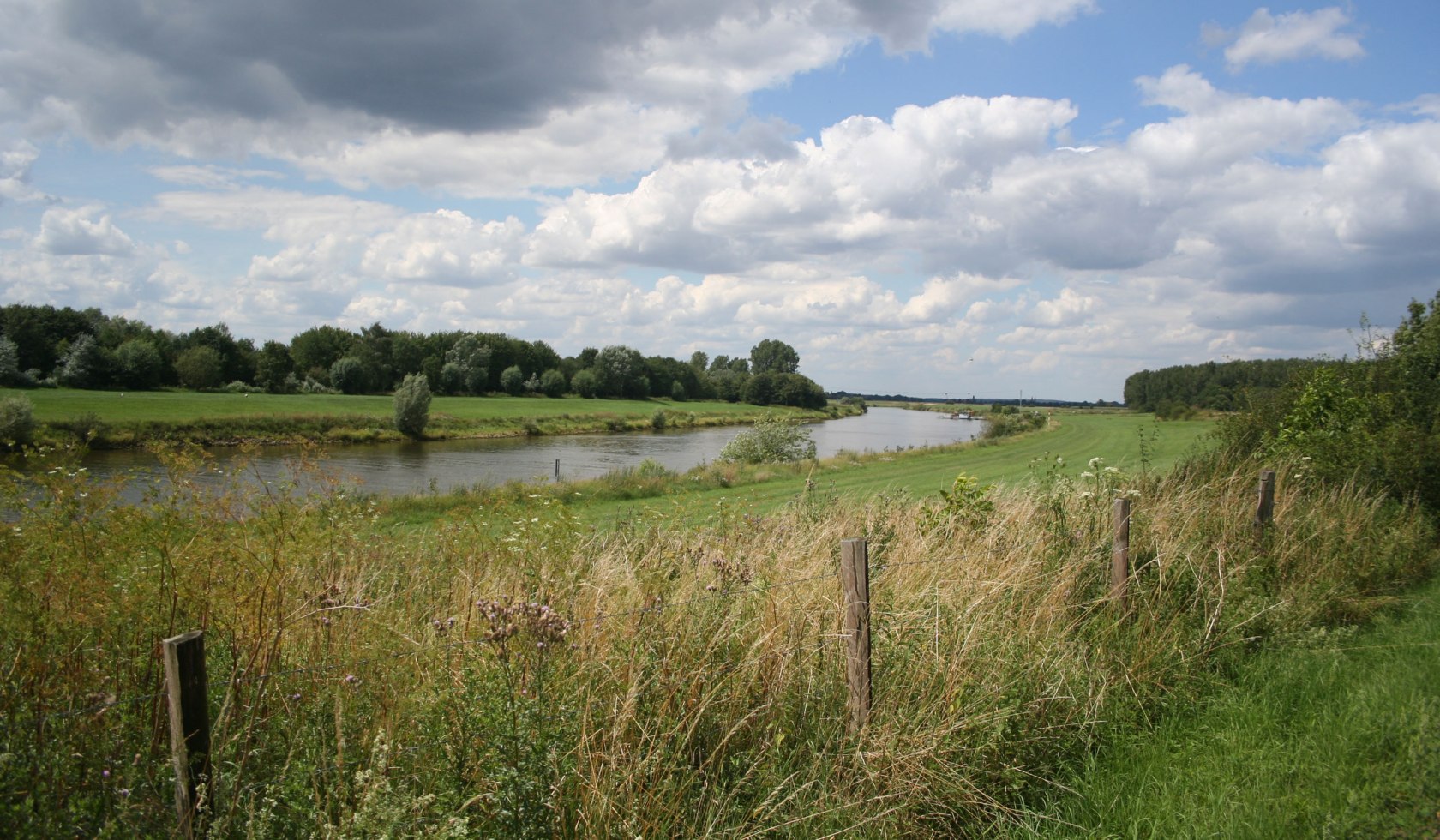 View of the Weser , © Mittelweser Touristik GmbH