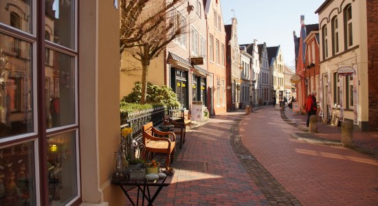 Rathaustraße in the oldtown of Leer, © Stadt Leer / S. Densow