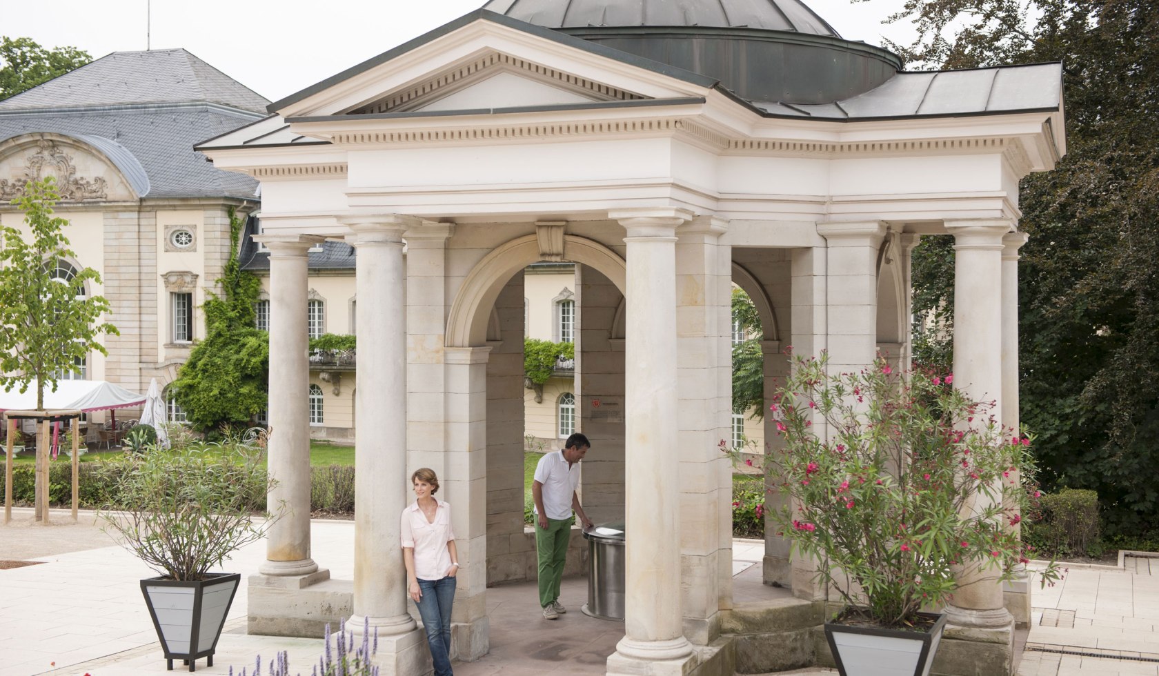 Fountain temple, © Kur- und Tourismusgesellschaft Staatsbad Nenndorf mbH/ Peter Hübbe