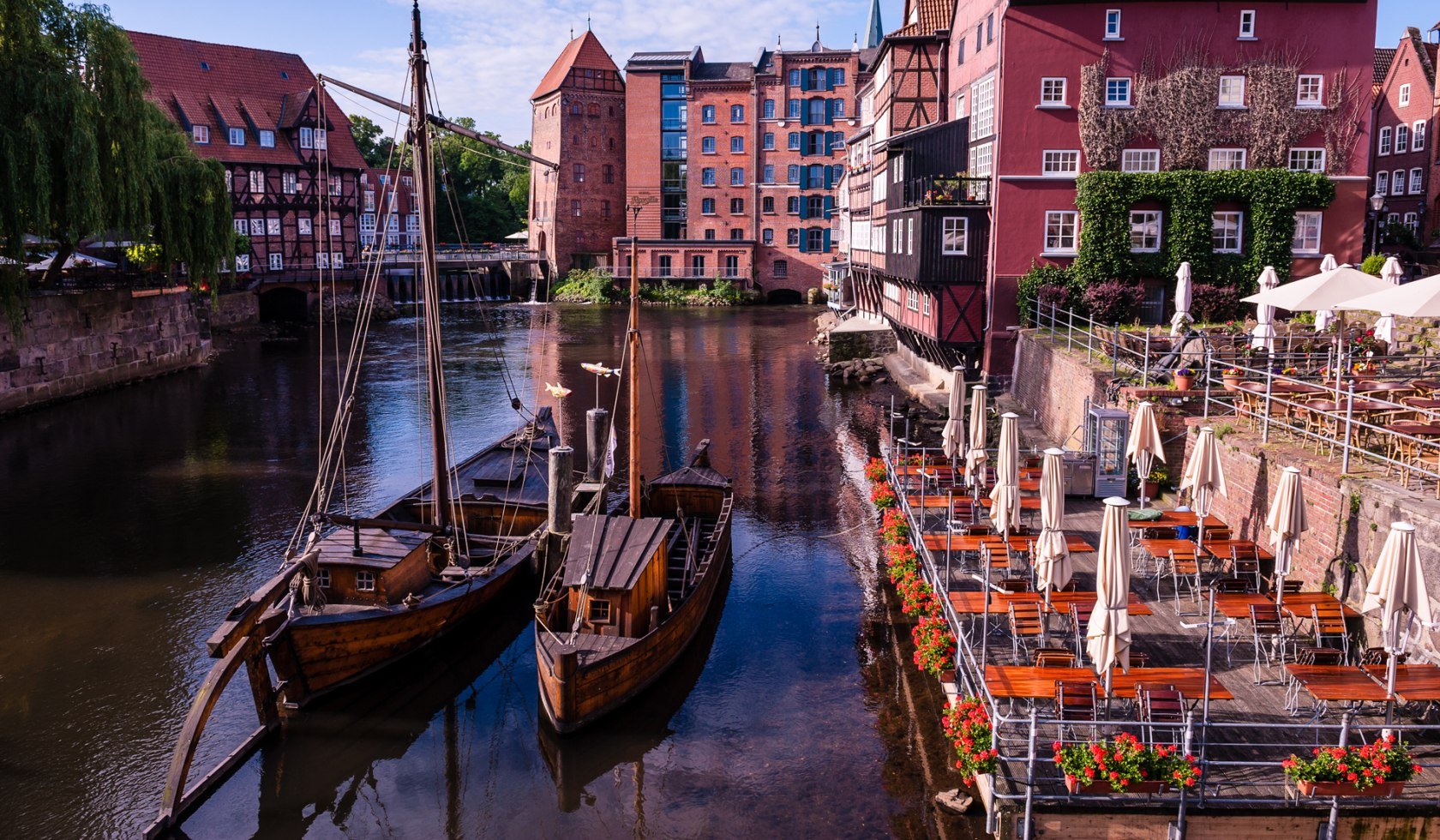 Am Stintmarkt Lüneburg, © Lüneburger Heide GmbH/Markus Tiemann