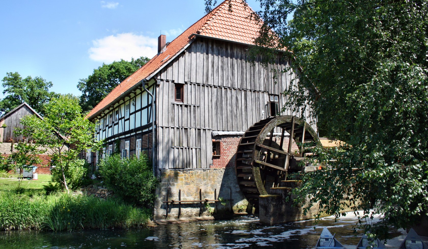 Eltzer mill at the Fuhse, © Dieter Goldmann / pixelio