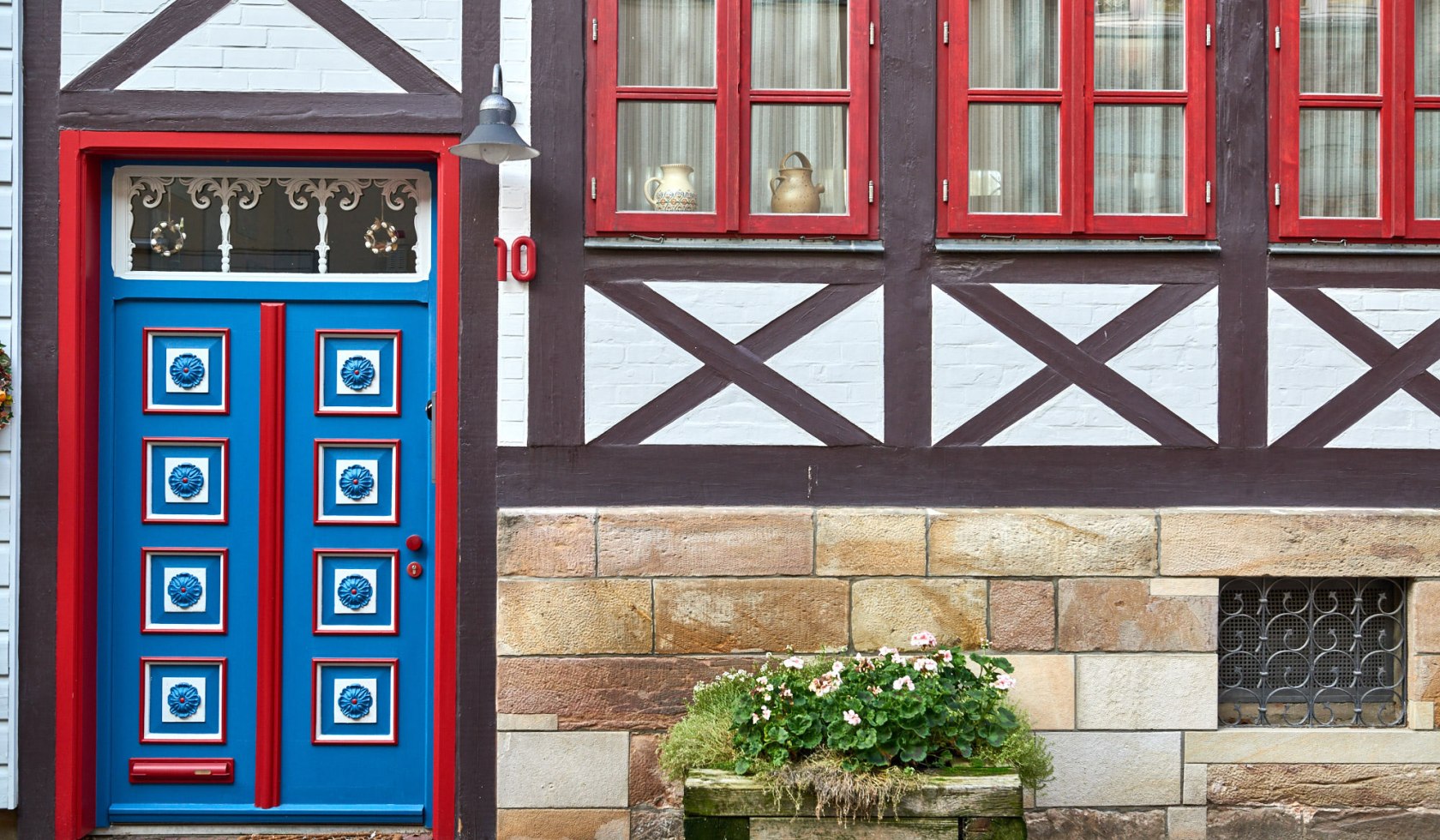 Half-timbered house in the historic old town Wolfenbüttel, © Stadt Wolfenbüttel / Achim Meurer