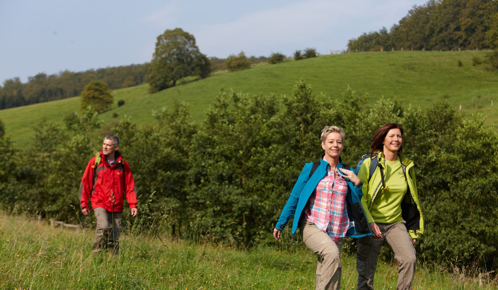 Hiking on the Weserbergland Route, © Weserbergland Tourismus e.V. / Markus Gloger