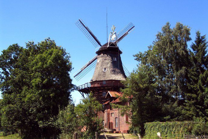 windmill Brockel, © TouROW / Udo Fischer