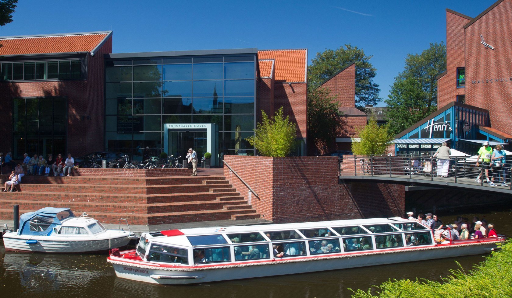 Art Gallery Emden with Pier, © Kunsthalle Emden/ Karlheinz Krämer