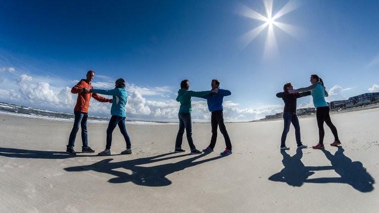 Klimatherapie am Strand EN, © Kulturverwaltung Wangerooge / Kees van Surksum
