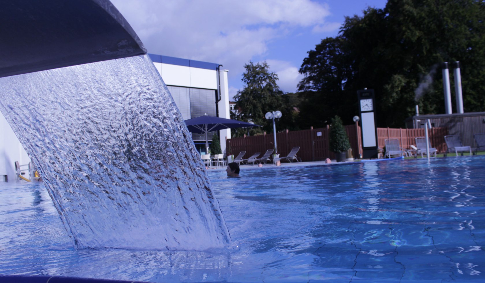 outdoor pool at the Landgrafentherme, © Staatsbad Nenndorf Betriebsgesellschaft mbH