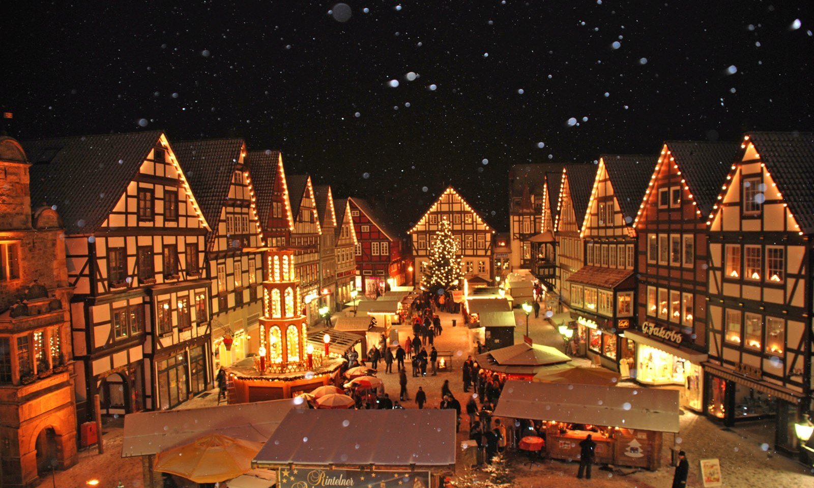 The Advent market in Rinteln, © Stadtverwaltung Rinteln