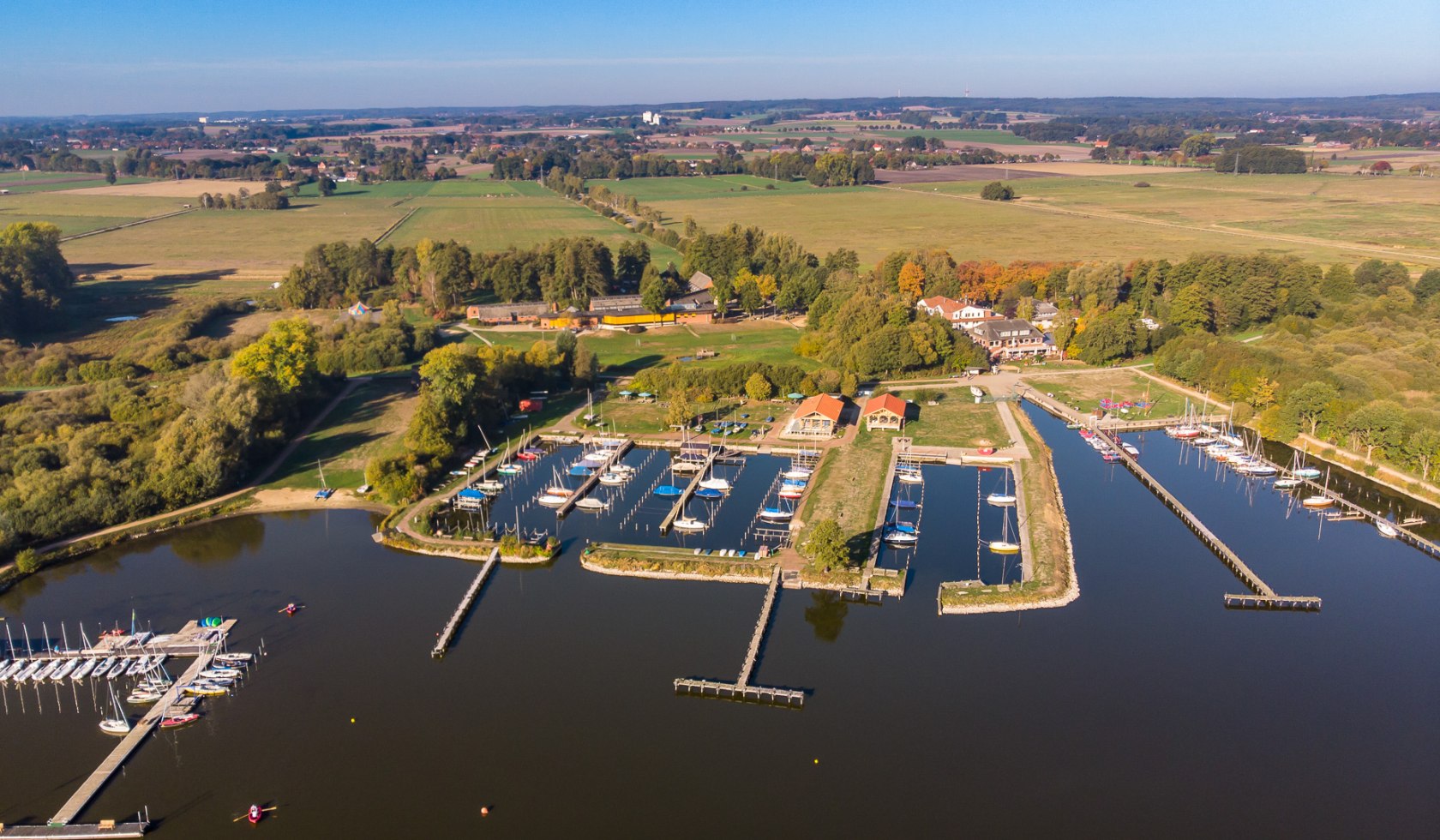 Olga harbour on the Dümmersee, © malopo