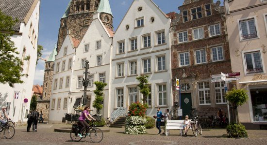 Warendorf Marktplatz, © Tourismusverband Osnabrücker Land e.V.