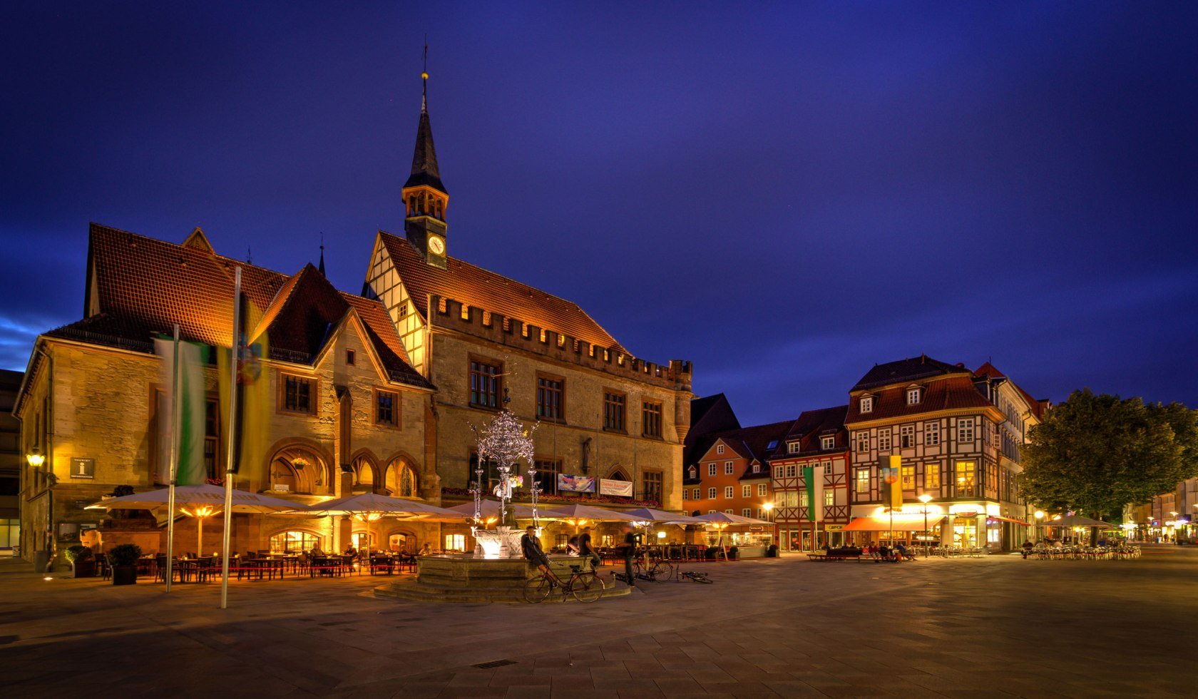 Göttingen in the evening, © Göttingen Tourismus e.V.	/ Lars Gerhardts